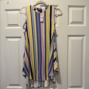 High neck swing tank